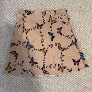 Cami NYC Butterfly Print Mini Skirt